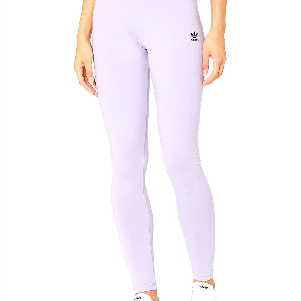 Women’s Adidas Leggings Lavender Size Large